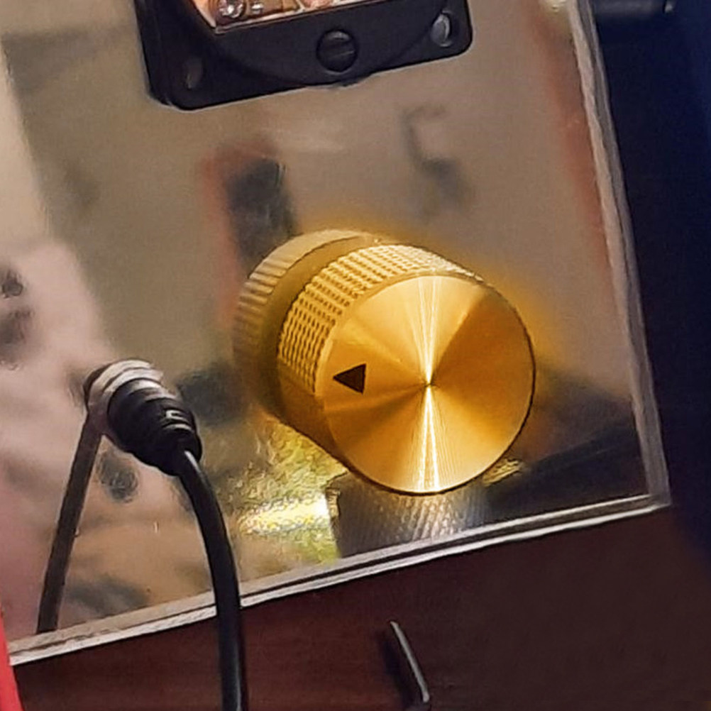 Knob Aluminum - Aluminium-Gitarrenknöpfe für E-Gitarre, Bass, Verstärker –