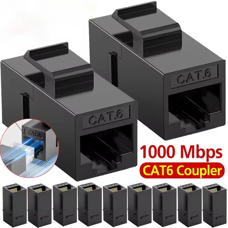 Rj45 Jack - RJ45 Cat6 Keystone-Koppler Internet CAT 6