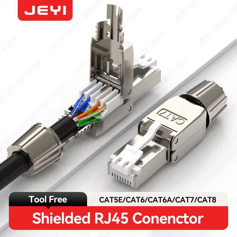 Rj45 Jack - JEYI CAT7 6A RJ45 Stecker 8P8C
