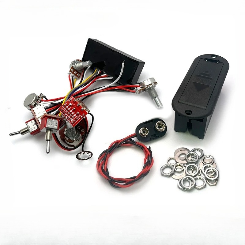 Passive Preamp - Heißer Verkauf 3-Band Aktiv-Passiv-Umschaltbarer Vorverdrahteter Bass-Vorverstärker