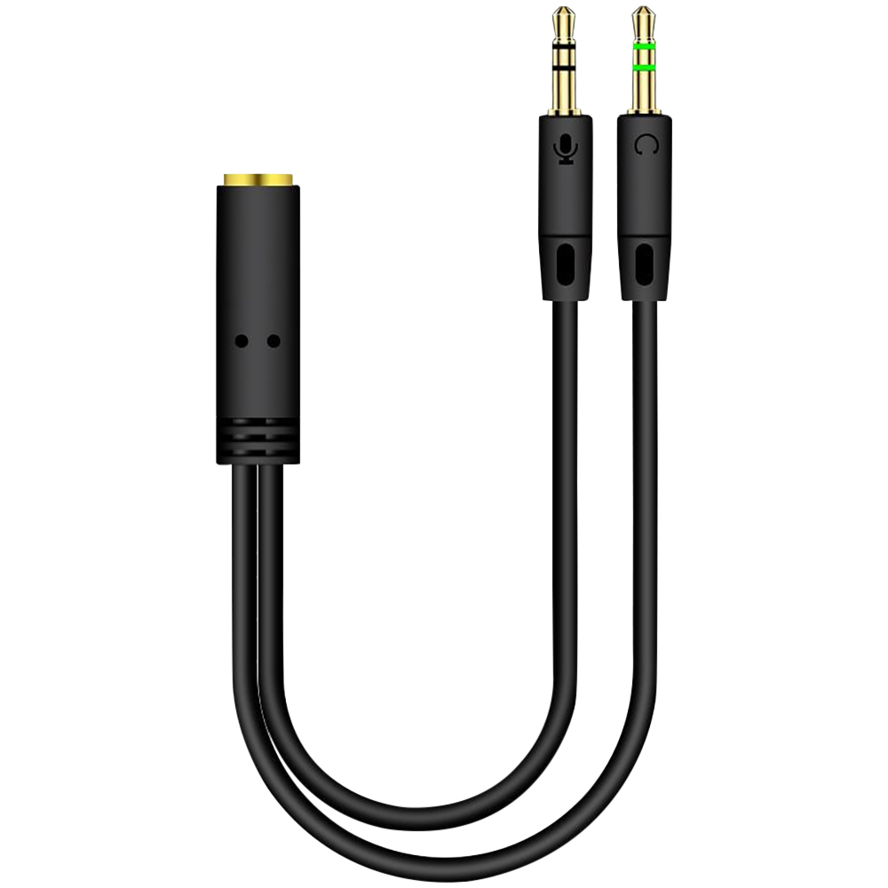 Audio Jumper Wire - 3,5 mm Klinke 2 Stecker auf