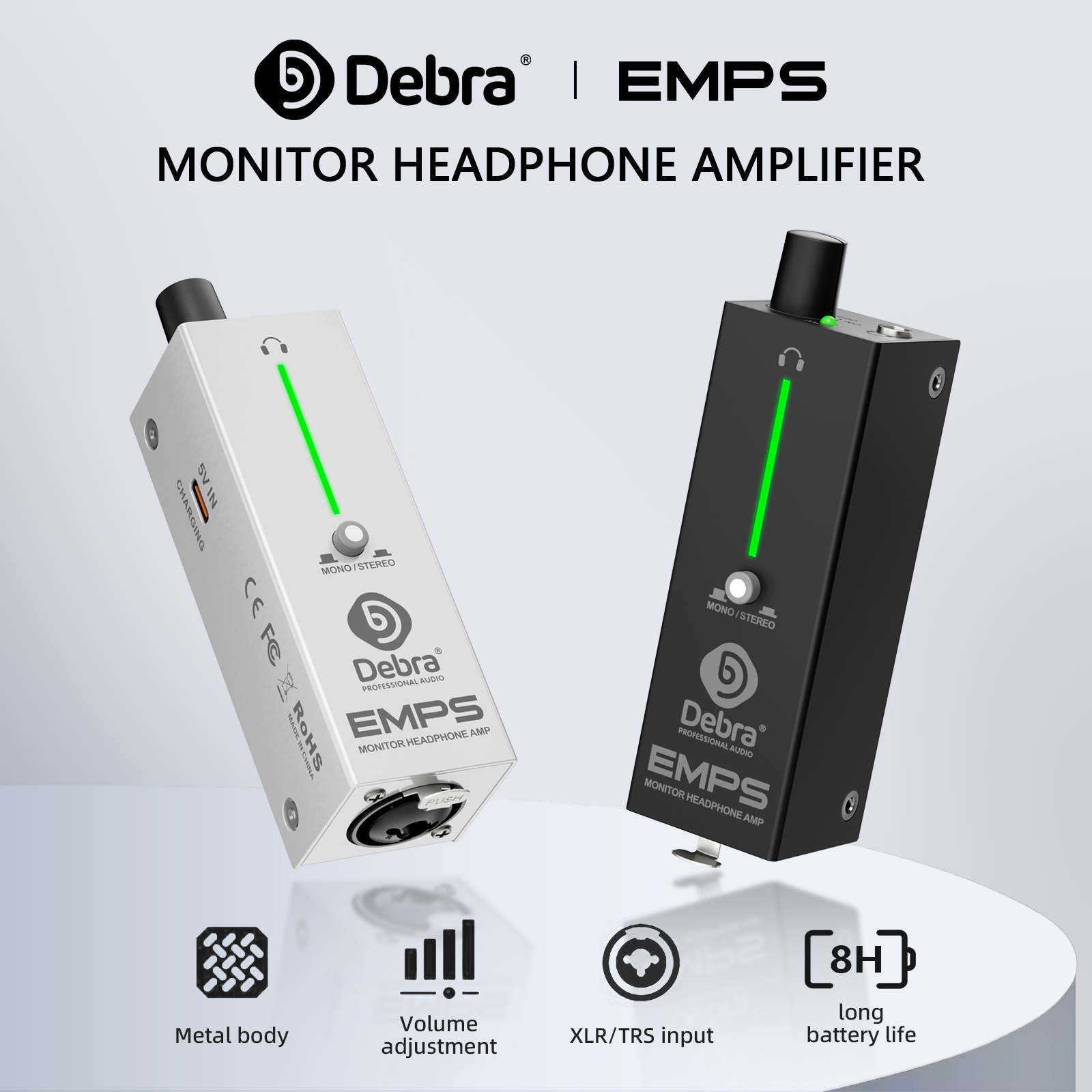 Headphone Amplifier - Neuer Debra EMPS OTG Professioneller Stereo-Kopfhörerverstärker,