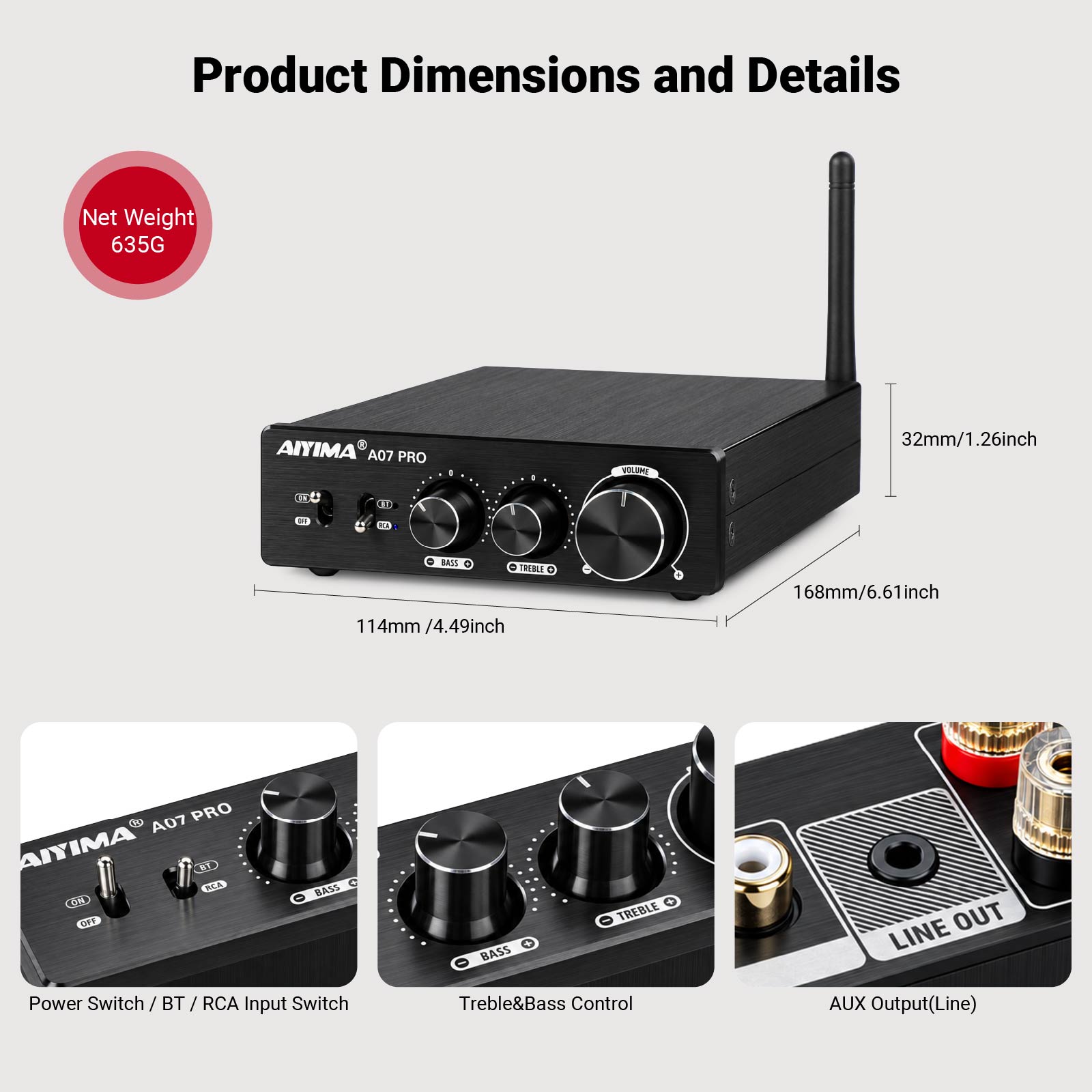 AIYIMA A07 PRO Bluetooth Verst – Es9018 Dac Bewertung und Preis