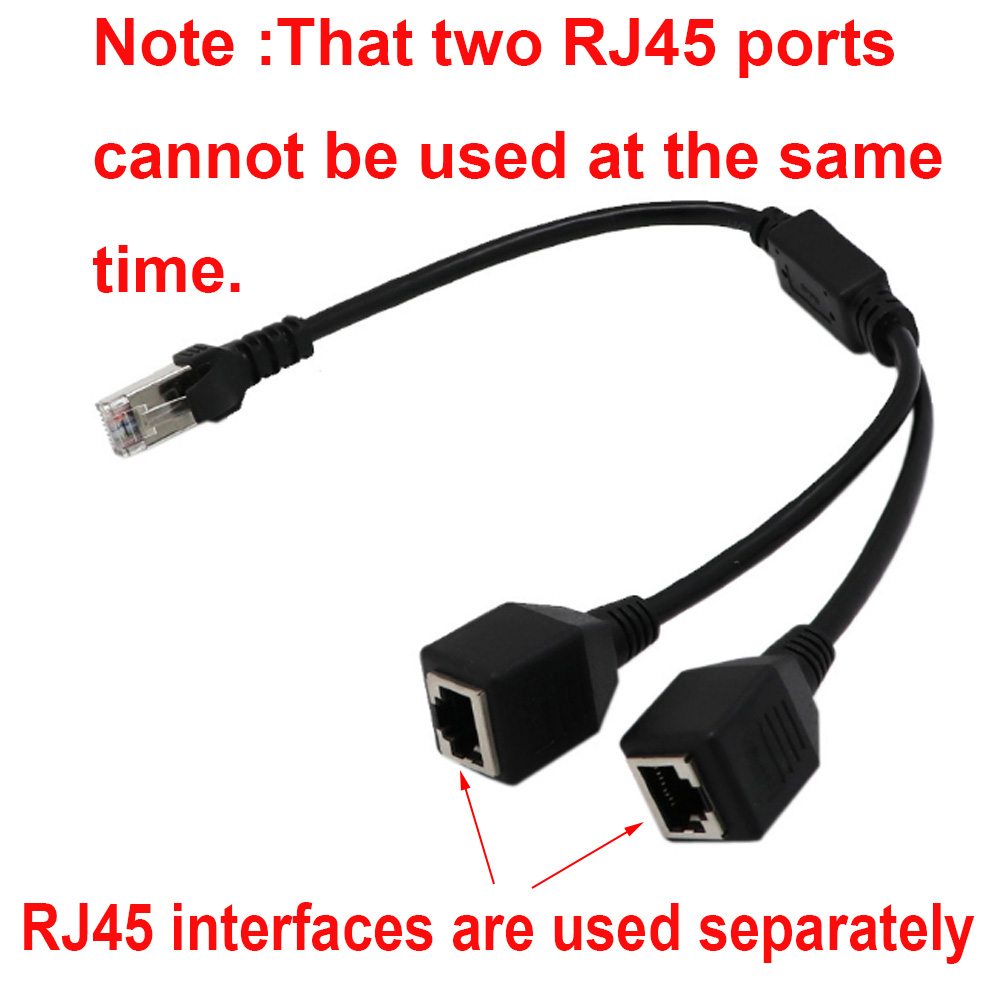 RJ45 1 Stecker auf 2 Buchsen L – Rj45 Jack Bewertung und Preis