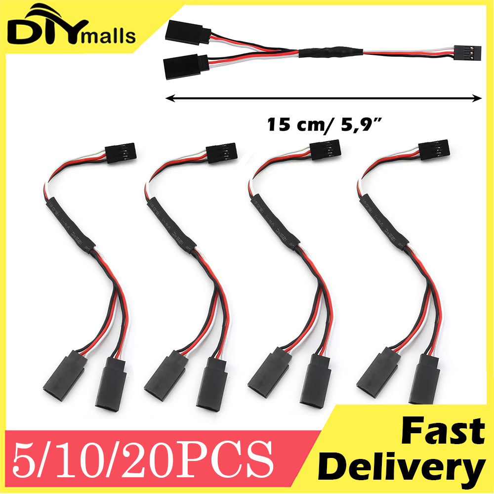 5/10/20PCS 150mm Y Stil JR Kab – Rca Cable Bewertung und Preis