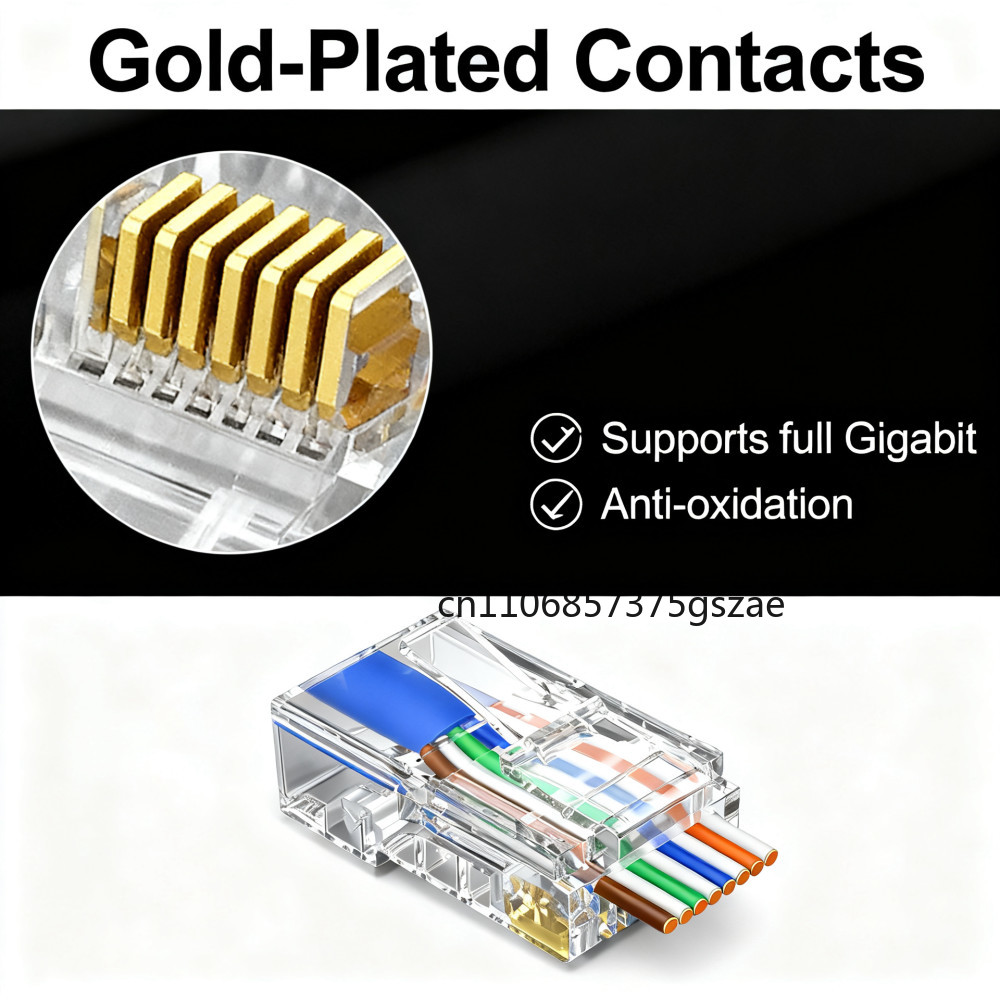 10/50/100 Stück CAT6 Durchstec – Rj45 Jack Bewertung und Preis