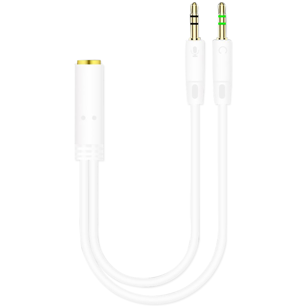 3,5 mm Klinke 2 Stecker auf 1  – Audio Jumper Wire Bewertung und Preis