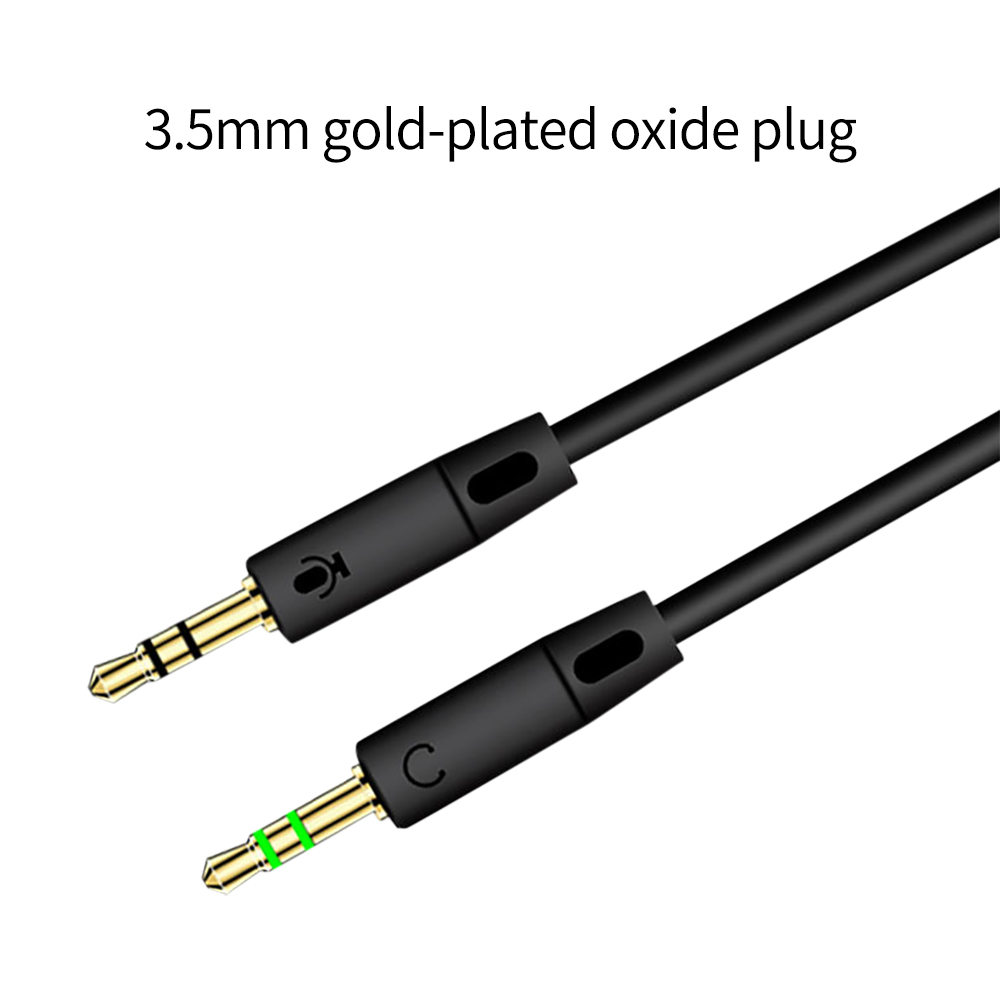 3,5 mm Klinke 2 Stecker auf 1  – Audio Jumper Wire Bewertung und Preis