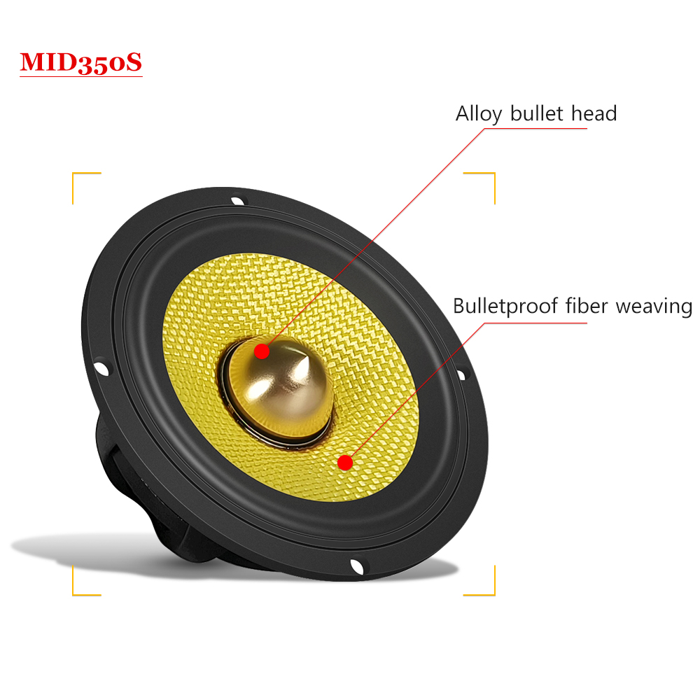 3,5-Zoll Bullet-Guided Mittelt – Speaker Driver Bewertung und Preis